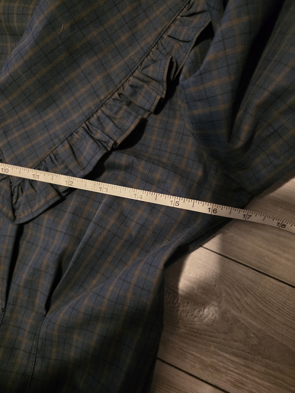 Ciao Lucia Mariana Plaid Dress Mini Collared Check Button Down XXS - Picture 10 of 10